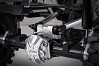 GMADE REAR UPPER LINK MOUNT (SILVER) FOR GS01 AXLE