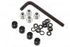 GMADE 1.9 RH02 WHEEL HUBS BLACK (4)