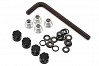 GMADE 1.9 RH03 WHEEL HUBS BLACK (4)