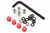 GMADE 1.9 RH04 WHEEL HUBS RED