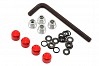 GMADE 1.9 RH05 WHEEL HUBS RED