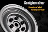 GMADE 1.9 SR03 BEADLOCK WHEELS (SEMIGLOSS SILVER) (2)