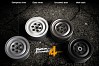 GMADE 1.9 SR03 BEADLOCK WHEELS (MATT BLACK) (2)