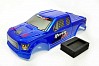 HOBAO HYPER MTX PRINTED BODY BLUE WITH BODY SPONGE PAD
