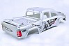 HOBAO HYPER MT PLUS II PRINTED BODY SHELL - SILVER WHITE