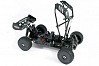 HOBAO HYPER CAGE BUGGY ELECTRIC ROLLER CHASSIS 80% PRE-ASSEMBLED - BLACK