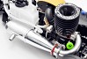HOBAO HYPER VT ONROAD RTR w/HYPER30 14KG SERVO, 2-SPEED, BLUE