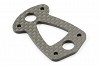 HOBAO HYPER VS/VS2 GRAPHITE CENTRE DIFF TOP PLATE - 2.5MM