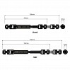 GMADE - JUNFAC SCALE AXIAL CAPRA 1.9 UNIV SHAFT HARDENED STEEL