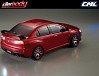 KILLERBODY MITSUBISHI LANCER EVO X FINISHED BODY OXIDE-RED