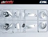 KILLERBODY ELECTROPLATED LIGHT BUCKET SET (ALFA ROMEO 8C)
