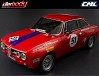 KILLERBODY ALFA ROMEO 2000 GTAM 190MM FINISHED BODY RED