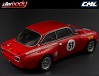KILLERBODY ALFA ROMEO 2000 GTAM 190MM CLEAR BODY
