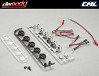 KILLERBODY BLACK SPOT LIGHTS W/LED UNIT SET (5)