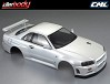 KILLERBODY NISSAN SKYLINE R34 195MM FINISHED BODY-WHITE