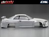 KILLERBODY NISSAN SKYLINE R34 195MM FINISHED BODY-WHITE