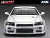 KILLERBODY NISSAN SKYLINE R34 195MM FINISHED BODY-WHITE
