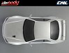 KILLERBODY NISSAN SKYLINE R34 195MM FINISHED BODY-WHITE