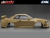 KILLERBODY NISSAN SKYLINE R34 195MM FINISHED BODY-GOLD