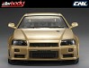 KILLERBODY NISSAN SKYLINE R34 195MM FINISHED BODY-GOLD