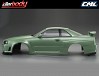 KILLERBODY NISSAN SKYLINE R34 195MM FINISHED BODY-GREEN