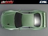 KILLERBODY NISSAN SKYLINE R34 195MM FINISHED BODY-GREEN