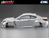 KILLERBODY LEXUS RC F 195MM FINISHED BODY - PEARL WHITE