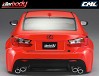 KILLERBODY LEXUS RC F 195MM FINISHED BODY - ORANGE