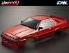 KILLERBODY NISSAN SKYLINE R31 190MM FINISHED BODY RED