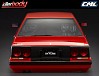 KILLERBODY NISSAN SKYLINE R31 190MM FINISHED BODY RED