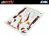 KILLERBODY SUBARU BRZ R&D SPORT DECAL SHEET