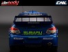 KILLERBODY SUBARU IMPREZA WRC 2007 PAINTED BLUE BODY KIT