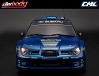KILLERBODY SUBARU IMPREZA WRC 2007 PAINTED BLUE BODY KIT