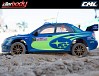 KILLERBODY SUBARU IMPREZA WRC 2007 PAINTED BLUE BODY KIT