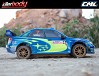 KILLERBODY SUBARU IMPREZA WRC 2007 PAINTED BLUE BODY KIT
