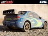 KILLERBODY SUBARU IMPREZA WRC 2007 PAINTED BLUE BODY KIT