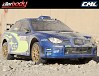 KILLERBODY SUBARU IMPREZA WRC 2007 PAINTED BLUE BODY KIT