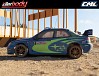 KILLERBODY SUBARU IMPREZA WRC 2007 PAINTED BLUE BODY KIT