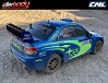 KILLERBODY SUBARU IMPREZA WRC 2007 PAINTED BLUE BODY KIT