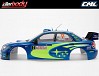 KILLERBODY SUBARU IMPREZA WRC 2007 PAINTED BLUE BODY KIT