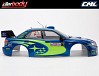 KILLERBODY SUBARU IMPREZA WRC 2007 PAINTED BLUE BODY KIT