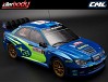 KILLERBODY SUBARU IMPREZA WRC 2007 PAINTED BLUE BODY KIT