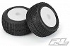 PROLINE HOLESHOT TYRES MINI-T 2.0 MOUNTED ON WHITE WHEELS