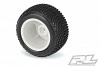 PROLINE HOLESHOT TYRES MINI-T 2.0 MOUNTED ON WHITE WHEELS