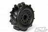 PROLINE DUMONT PADDLE SC TYRES ON BLACK RAID 6x30 WHEEL SLASH