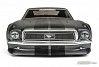 PROTOFORM 1968 FORD MUSTANG VTA 200mm CLEAR BODYSHELL