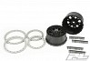 PROLINE IMPULSE PRO-LOC BLACK WHEELS w/GREY RING XMAXX (F/R)