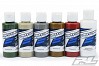 PROLINE RC BODY PAINT MILITARY COLOUR SET (GREEN/SAND/GREY/EARTH/MARS/CLEAR)