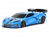 PROTOFORM 1/7 CHEVY CORVETTE C8 PAINTED BODY (BLUE) FELONY