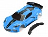 PROTOFORM 1/7 CHEVY CORVETTE C8 PAINTED BODY (BLUE) FELONY